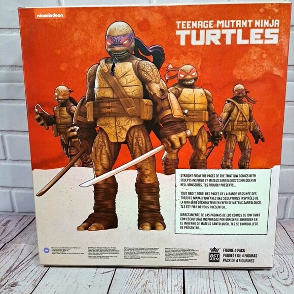 Teenage Mutant Ninja Turtles Loyal Subjects LA Zombie Action Figure Set - Picture 7 of 11